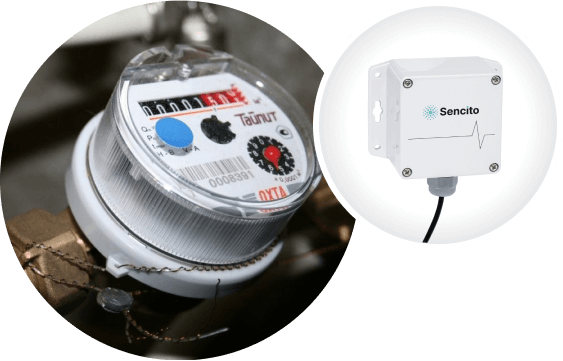 Remote water meter readings